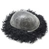 Generic- Afro Toupee para hombres negros, sistema de reemplazo de