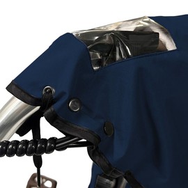 COVERS LOVERS W43210 Bicycle Breathable Waterproof Steering Wheel Cover, For Electric Assistance, Navy