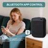 Home Waterless Aroma Diffuser – Bluetooth Smart Essential Oil Nebulizer,