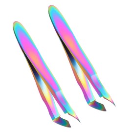 LIQWEI 2 PCS Mini Cuticle Trimmer for Manicure and Pedicure, Stainless Steel Cuticle Nipper, Precise Pointed Tip Cuticle Clipper for Trim Nail and Dry Skin