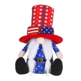 TQUXNGA Independence Kurzbein-Sternhut Desktop Party Hintergrund Dekoration für Hochzeit Geburtstag Festival