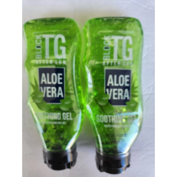 BLOCK TG AFTER SUN ALOE VERA SOOTHING GEL MOISTURIZING RELIEF