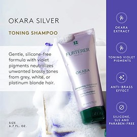 Rene Furterer Toning Shampoo, Okara Silver, 6.7 Fl. Oz.