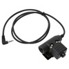 U94 PTT Headset Adapter 90cm Back Clip Headset Connector Cable
