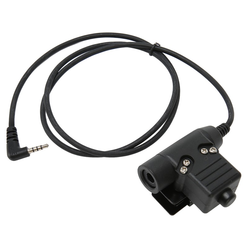 U94 PTT Headset Adapter 90cm Back Clip Headset Connector Cable