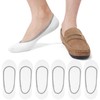 Blu Ninfee No Show Socks Mens 6-8, 6Pairs Invisible Socks