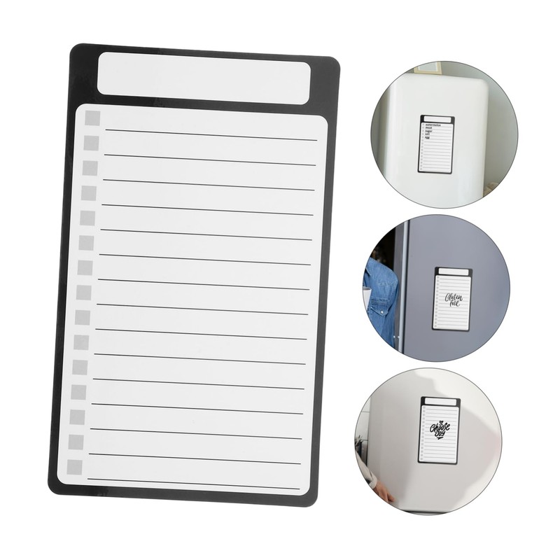 Operitacx Magnetic Memo Message Magnetic Note Pads for The Refrigerator