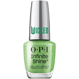 OPI Infinite Shine Long-Wear Green Nail Polish, Up to 11 days of wear & Gel-Like Shine, x Wicked Limited Edition Collection, OPI'm Phosphorescent!, 0.5 fl oz