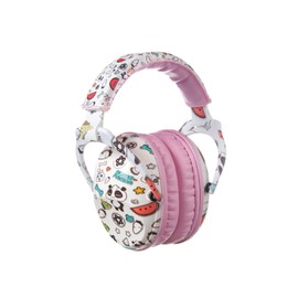 PROTEAR Kids Ear Protection Safety Ear Muffs, NRR 25dB Noise Reduction Children Earmuffs, Hearing Protectors for Sleeping, Studying, Airplane, Concerts, Fireworks-Panda
