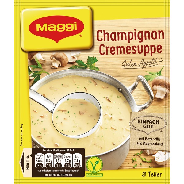 Maggi - Champignon Cremesuppe (Mushroom Cream Soup Mix)