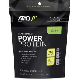 ATAQ Plant Based Protein Powder Matcha, Vegan