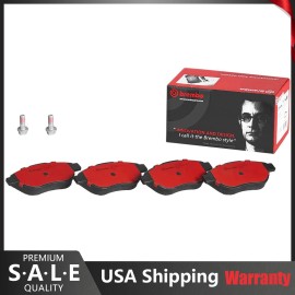 Brembo Front Brake Pad Set Ceramic Clips Ceramic Pads For Fiat 500 Sport Abarth
