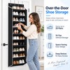 Over-the-Door Shoe Organizer for Space-Saving Storage – 10-Tier Deep Pocket