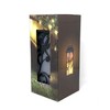 allgala LED Flame Effect Lantern Lamp-Butterfly and Dragfly Scene
