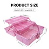 3-Layer Art & Craft Tool Storage Box, Cute Sewing Supplies