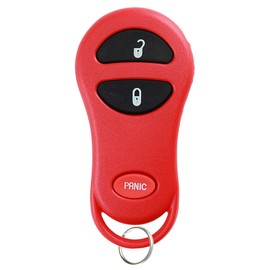 KeylessOption Keyless Entry Remote Control Car Key Fob Replacement for GQ43VT17T, 04686481