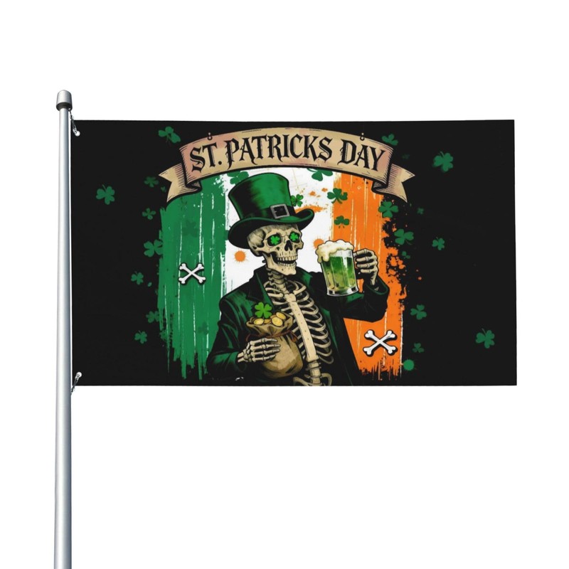 St Patricks Day Flag 3x5 Ft Happy St. Patrick's Day