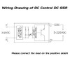 CG Solid State Relay SSR-60DD DC to DC Input 3-32VDC
