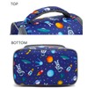 FlowFly Kids Double Decker Cooler Insulated Lunch Bag Large Tote