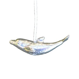 Dolphin Handle For Light Pull Cord Blinds Curtains Or Fan Hand Cast by William Sturt Made From German Pewter (pewter)