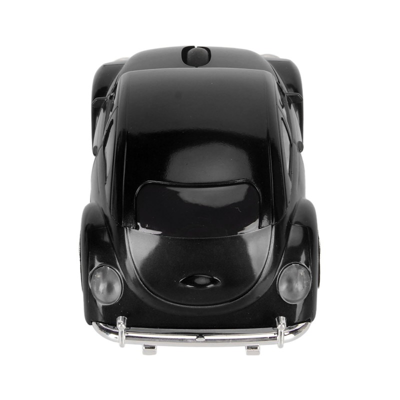 Wireless Mouse Red Sports Car Style 2.4GHz USB Receiver 1600DPI