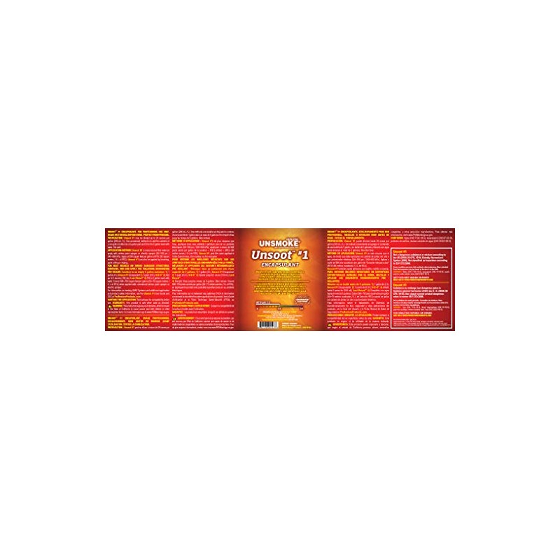 Unsmoke Unsoot #1 Encapsulant, Professional Protective Coating for Soot and