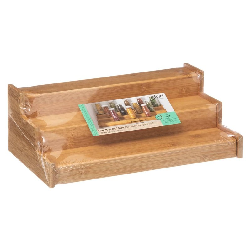 5five - erweiterbares bambus-gewürzregal