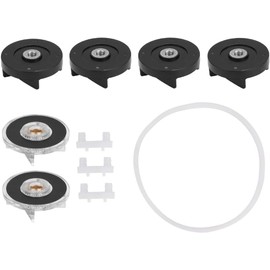 Repuesto Base Gear y Gear para Batidora Bulle 250W Accesorios de Engranajes de Goma y Plástico Sustitución Fácil Compatible con Mezclador de Cocina Multifuncional Duradero y Estable Ideal para Prepara
