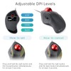 SANWA Wired Ergonomic Trackball Mouse, Optical Rollerball Mice, Programmable Silent