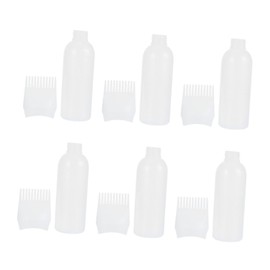 LALAFINA Hair Coloring Root Comb Bottle Scalp Applicator Comb Squeeze Bottle for Dyeing and Treatment