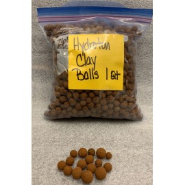 Unbranded Orchid Media Hydroton Expanded clay balls ( 2 Liters / Equivalent to 2 Quarts )