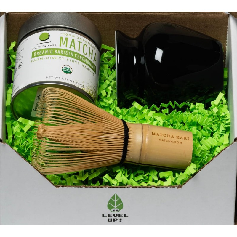 Dr. Weil Matcha Kari Mini juego de té Matcha Negro
