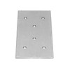 Traxstech Fishing Systems Aluminum Backer Plate for 6" Track for