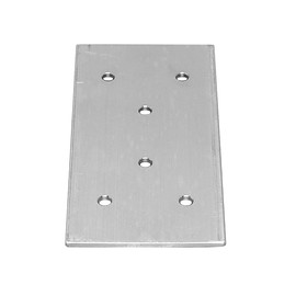 Traxstech Fishing Systems Aluminum Backer Plate for 6" Track for downriggers or trolling Bars on Boats w/Thin Hulls