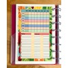 Handmade Nutrition Log DASHBOARD Insert FOR USE with the TUL/Arc