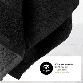 Wasserbetten-Markenshop Pack of 10 Fantastic Guest Towels, 30 x 50 cm, Many Colours