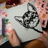 Cat Pop Up Card by DEVINE Popup Cards w/envelope (8"x6")