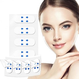 Face Lifting Band Wrinkle Patch Tape, 1 Sheet (4 Pieces) M12209 50ea
