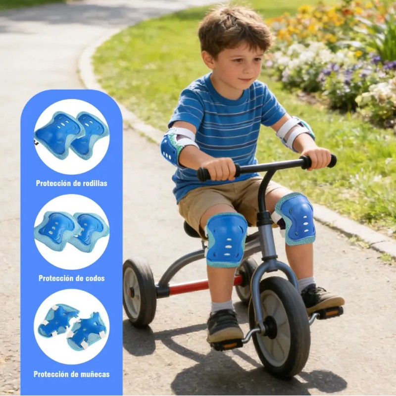 Trixter Kit Equipo De Protección Para Patinar Niños Conjunto De