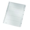 Leitz 43230000 Numeric Index Tab Dividers, Gray Plastic Divider Classification