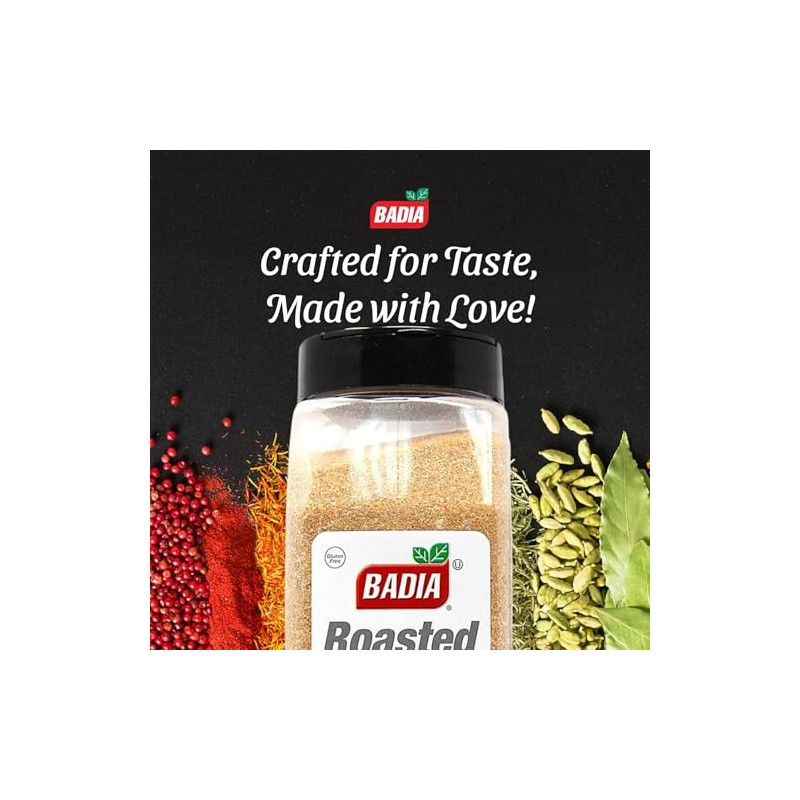 Badia Roasted Garlic Powder Seasoning, 24 oz - Smoky, Roasted