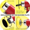 Mini Orbital Sander, 1/2/3 Inch Mini DA Air Sander, Handheld