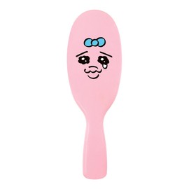 Tees Factory OU-5537697NF Smooth Hair Brush with Handle Namida Face H 6.1 x W 2.0 x D 1.2 inches (155 x 50 x 30 mm)