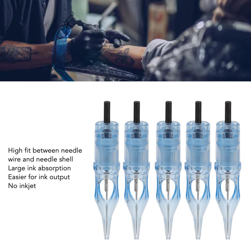 10pcs Cartridge Needles Set Professional Salon Stainless Steel Disposable Cartridge