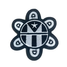 Puerto Rico Taino Sun Clothing Accessories Iron-On & Sew-On Patch – Perfect for Jackets, Backpacks, Hats, Shirts, Jeans & More – Easy to Use, Durable Embroidery