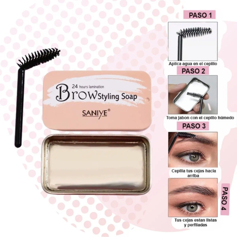 Jabón Para Cejas Efecto 3d Fijación