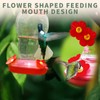 Hummingbird Feeders Replacement Flowers Replacement Parts for Hanging Feeding Hummingbird
