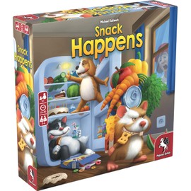Pegasus Spiele 66030G Snack Happens Board Games, Multi-Colour