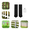 Fence Post Repair Kit, 2 Pack Heavy Duty Fence Post