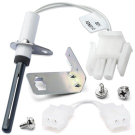 IGN00145 Furnace Ignitors with male plug 80 Volt Silicon Nitride Replacement Furnace Igniters Upgraded Compatible with Trane IGN145, Hot Surface Ignitors with Mounting screws kit